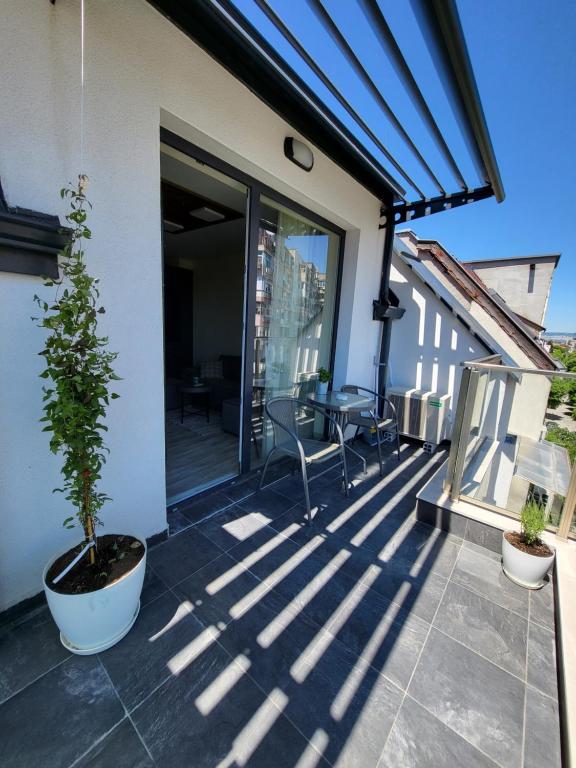 Budova, kde se apartmán nachází