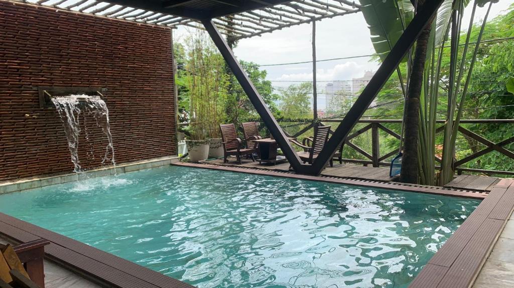 Eco house-Căn hộ 19 ngủ có bể bơi