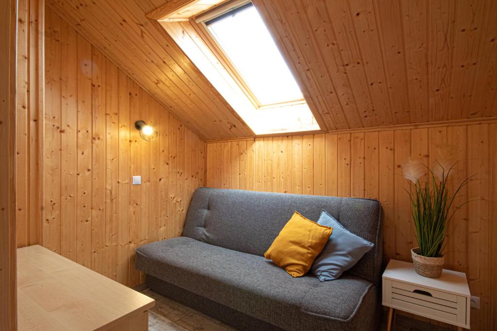 Posezení v ubytování Domki i Apartamenty Al Mare
