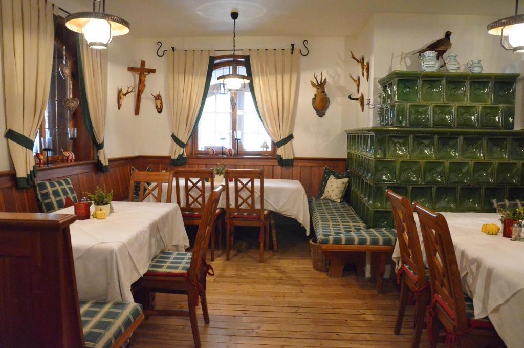 Restaurace v ubytování Seehotel Schlick