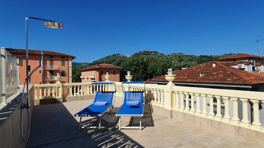 Balkón nebo terasa v ubytování Hotel Parma e Oriente Wellness & Spa