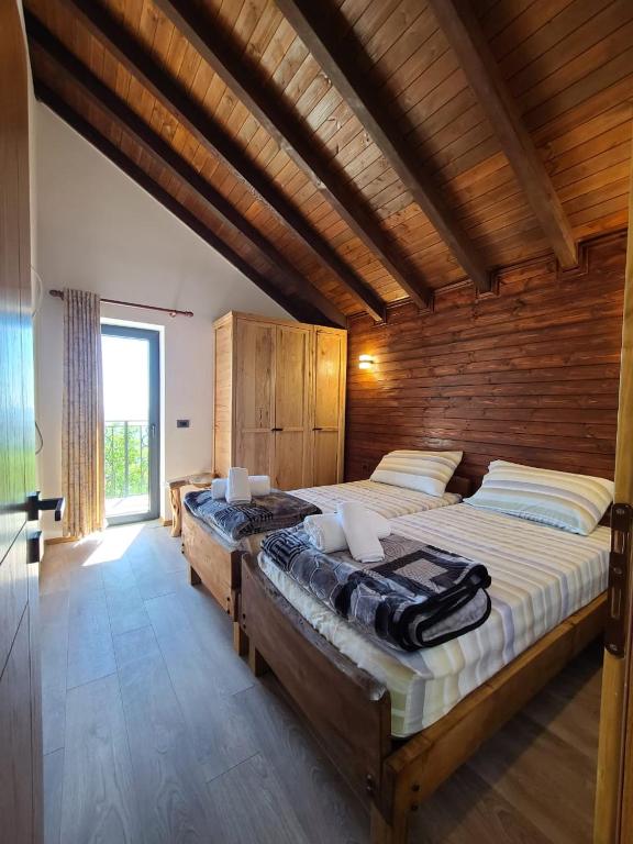 Postel nebo postele na pokoji v ubytování Kulla Relax