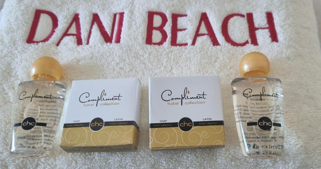 Certifikát, hodnocení, plakát nebo jiný dokument vystavený v ubytování Dani beach Sozopol