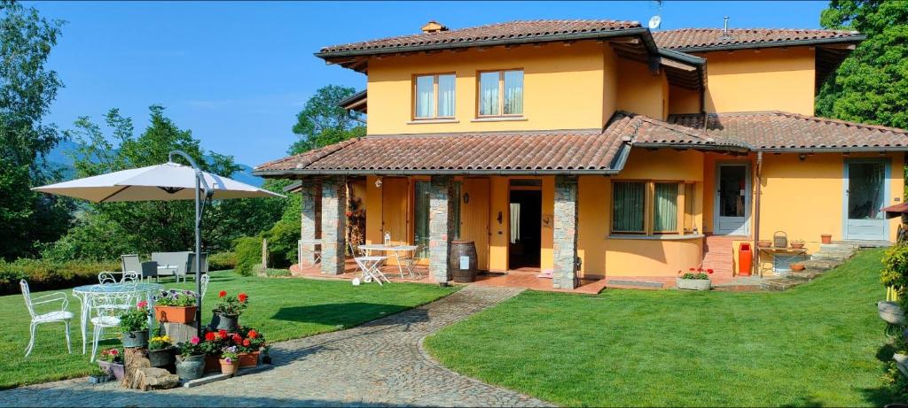 Zahrada ubytování B&B Villa Claudia