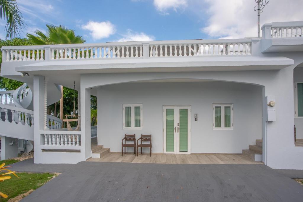 Balkón nebo terasa v ubytování Casa Loba Suite 3 with private pool and tub