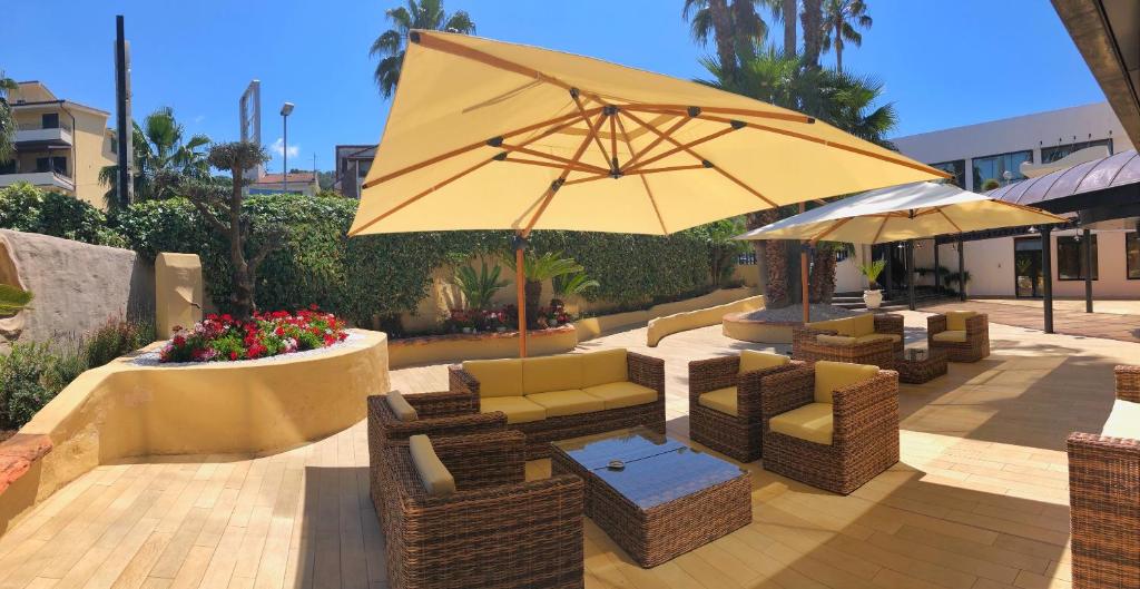Posezení v ubytování Hotel Arcobaleno
