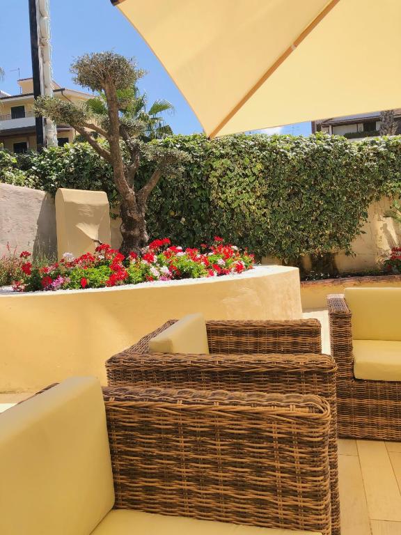 Posezení v ubytování Hotel Arcobaleno