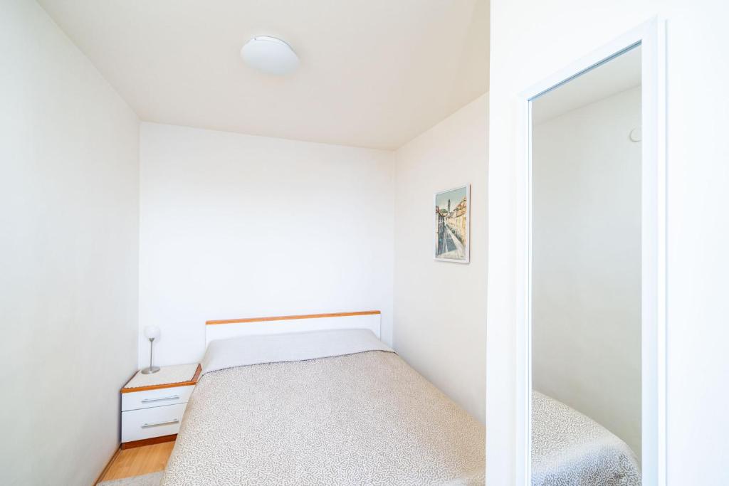 Postel nebo postele na pokoji v ubytování Apartment Bakus