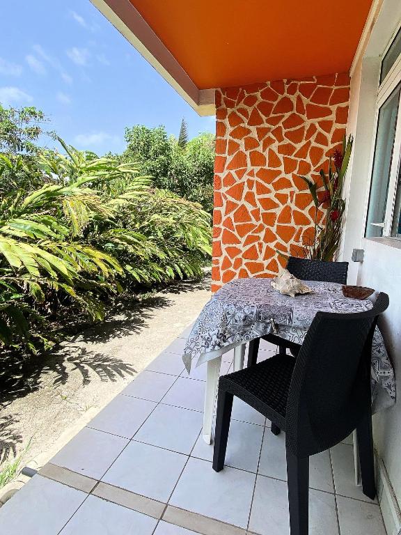 Balkón nebo terasa v ubytování Auberge K-WAN Hostel - Proche Plages