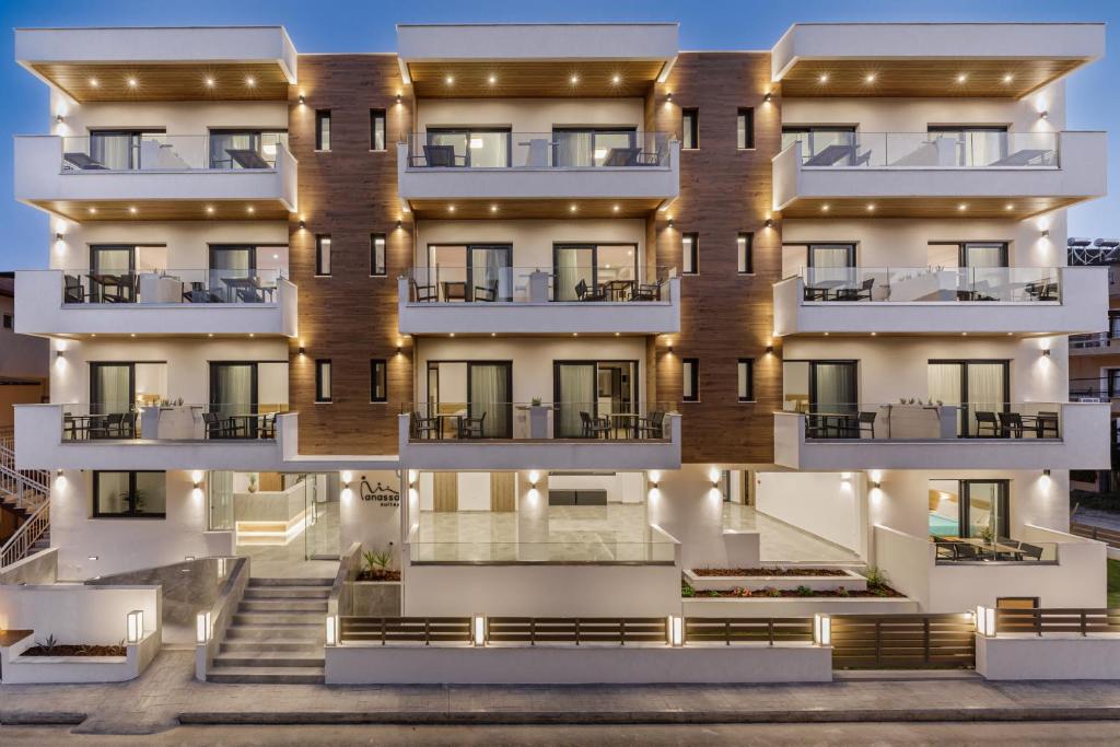 Posezení v ubytování Anassa Suites