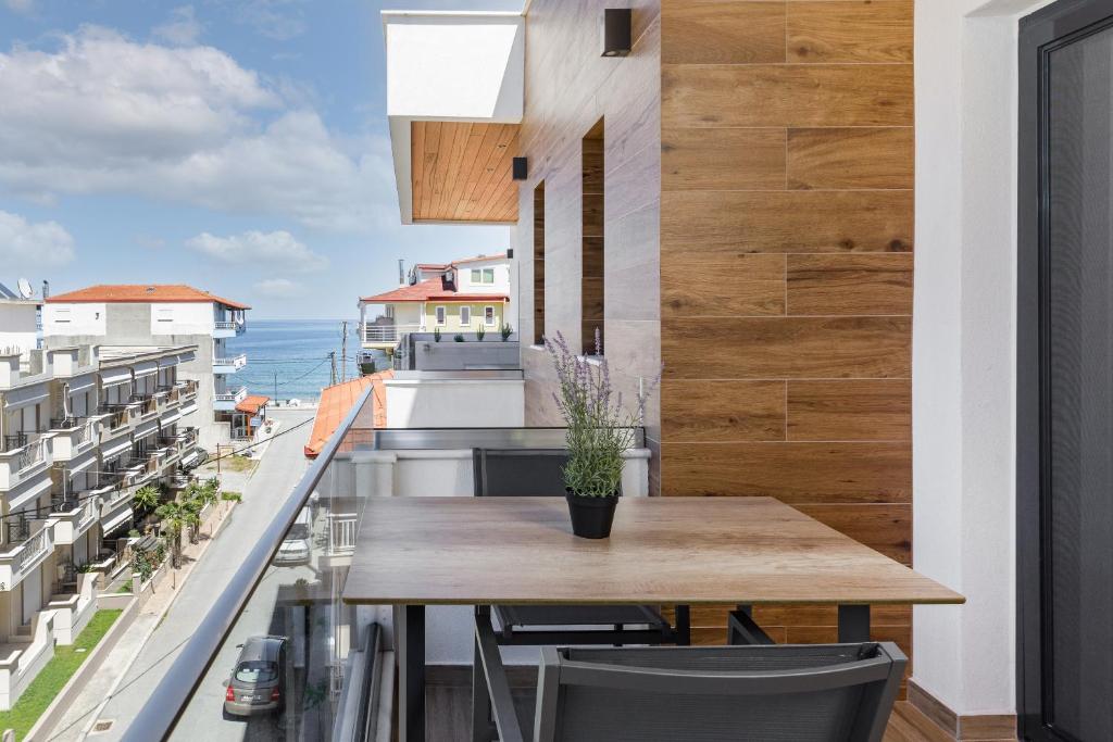 Balkón nebo terasa v ubytování Anassa Suites