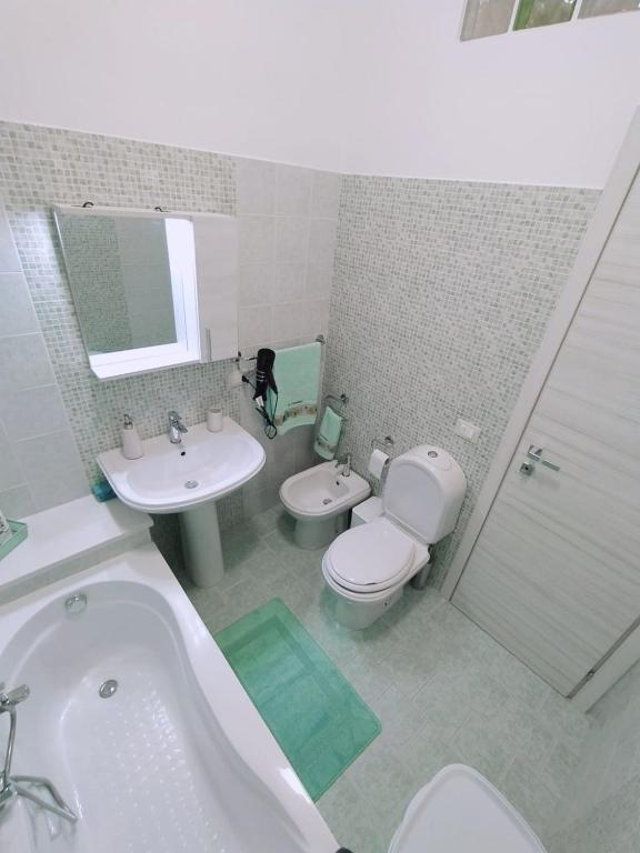 Kúpeľňa v ubytovaní Casa Violetta