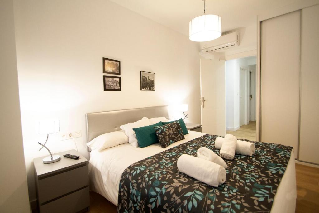 Postel nebo postele na pokoji v ubytování Casa Candy