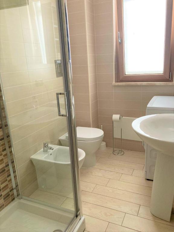 Kúpeľňa v ubytovaní La Casa del Mare