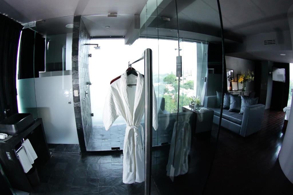 Kuchyň nebo kuchyňský kout v ubytování Demetria Hotel