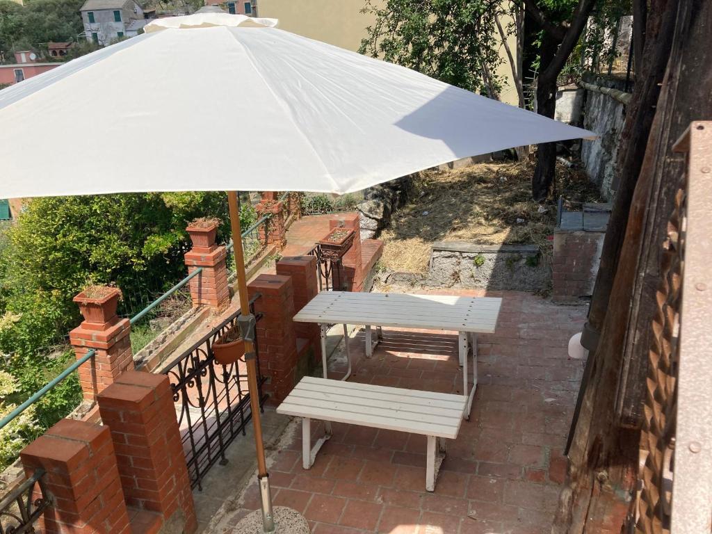 Balkón nebo terasa v ubytování Villino "Il Rustichetto"
