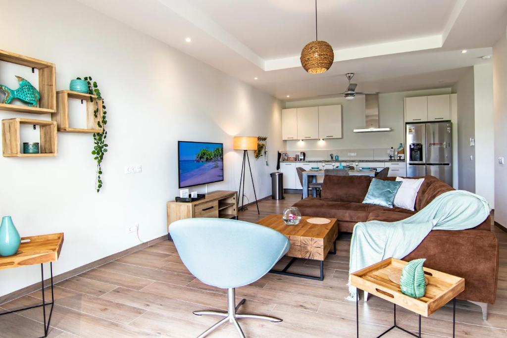 Η κουζίνα ή μικρή κουζίνα στο Casa Blue Breeze