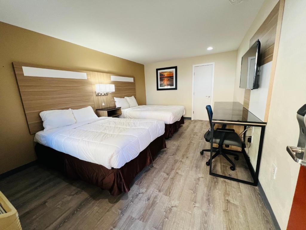 Letto o letti in una camera di Premier Inn Atlantic City