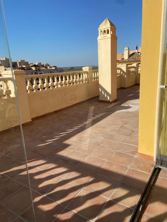 A balcony or terrace at Sol y mar