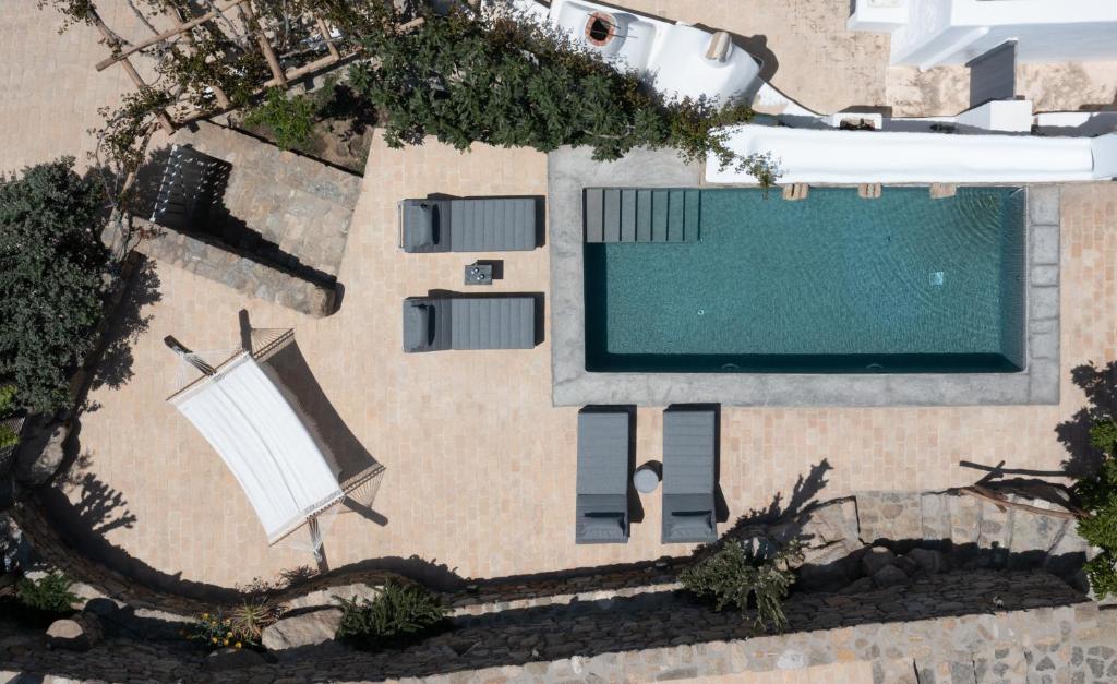Bazén v ubytovaní Ikies of Mykonos alebo v jeho blízkosti