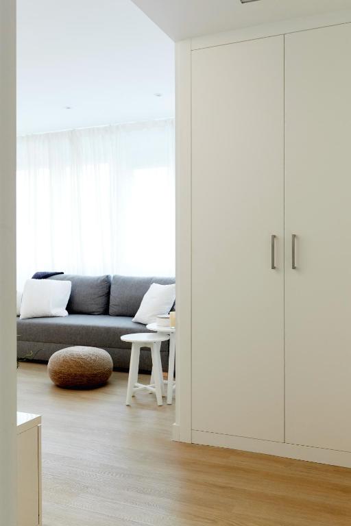 Posezení v ubytování Precioso Loft zona Santiago Bernabéu Madrid