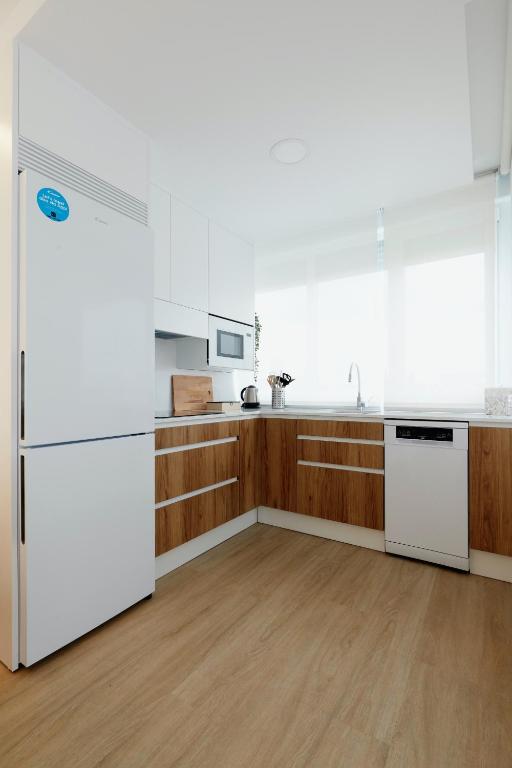 Kuchyň nebo kuchyňský kout v ubytování Precioso Loft zona Santiago Bernabéu Madrid
