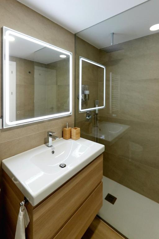 Koupelna v ubytování Precioso Loft zona Santiago Bernabéu Madrid