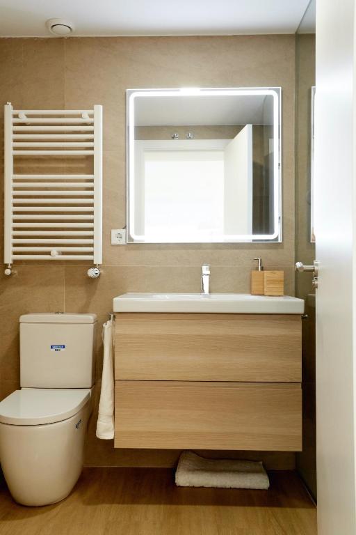 Koupelna v ubytování Precioso Loft zona Santiago Bernabéu Madrid