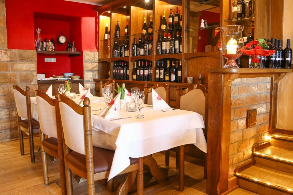 Nápoje v ubytování Hotel Arkade