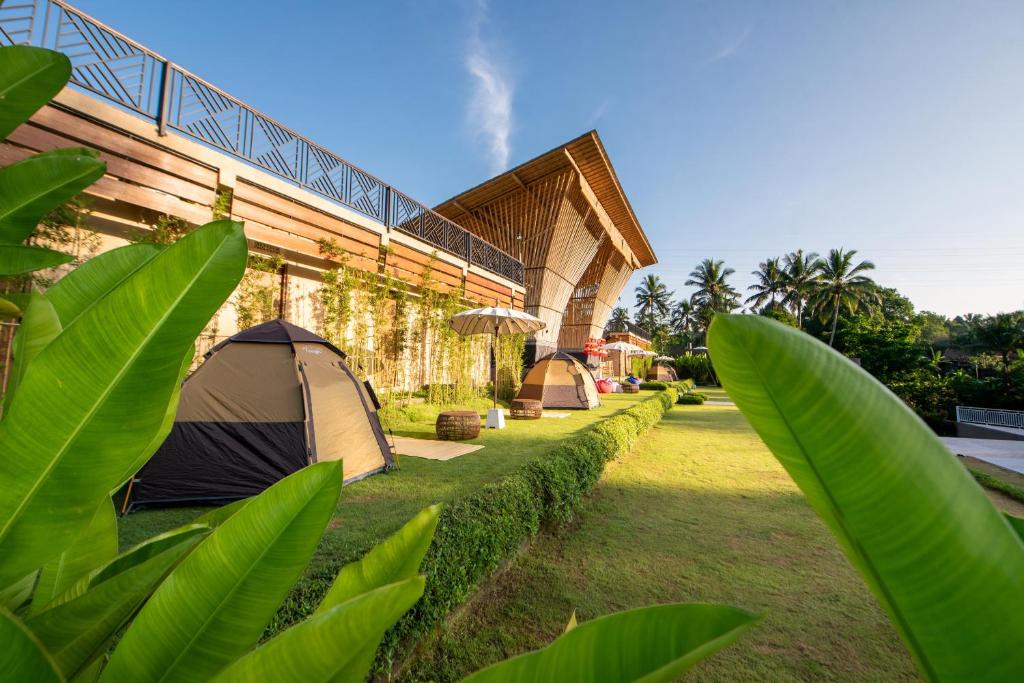 Zahrada ubytování Triyana Resort and Glamping