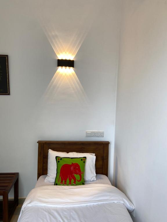 Postel nebo postele na pokoji v ubytování White Lodge