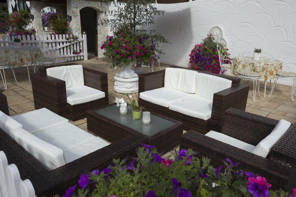 Posezení v ubytování Hotel Garni Zimmermann