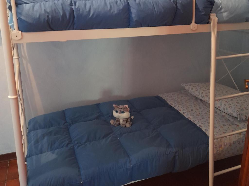 Łóżko lub łóżka w pokoju w obiekcie Casa Piccolo Borgo