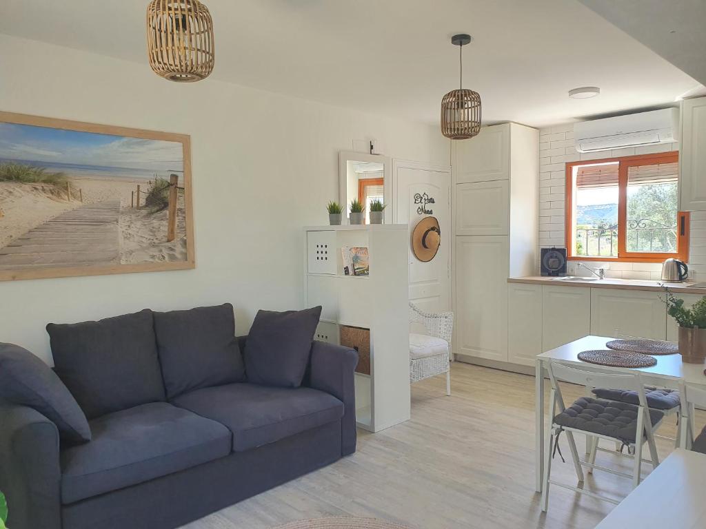 Posezení v ubytování Lovely Apartment in Denia; El Patio