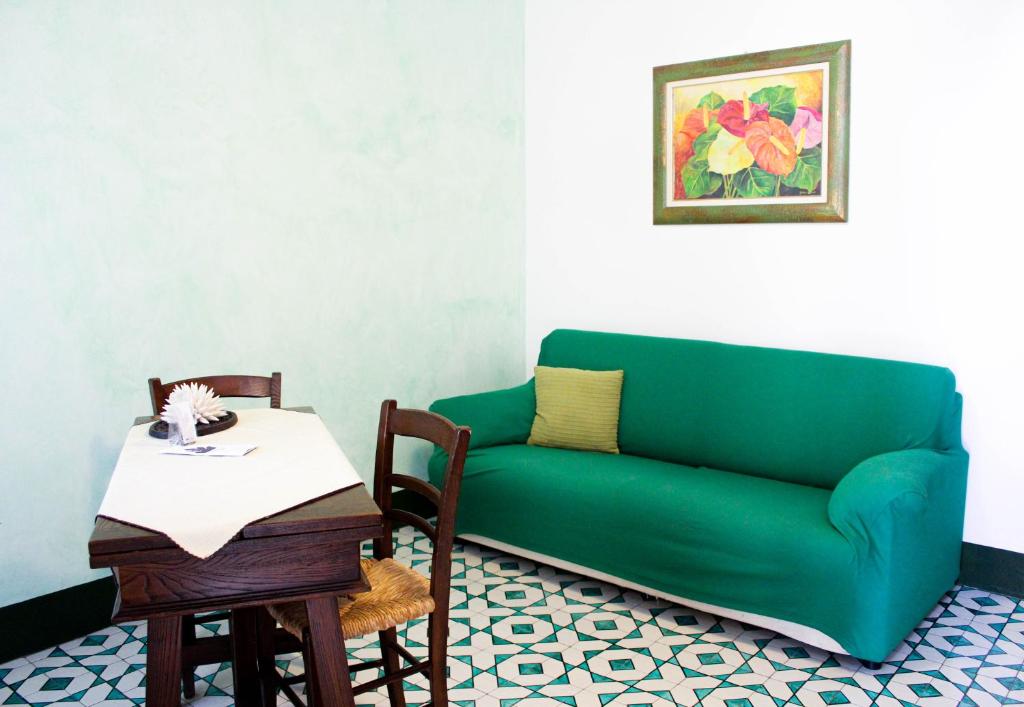 Posezení v ubytování Residence Acanto