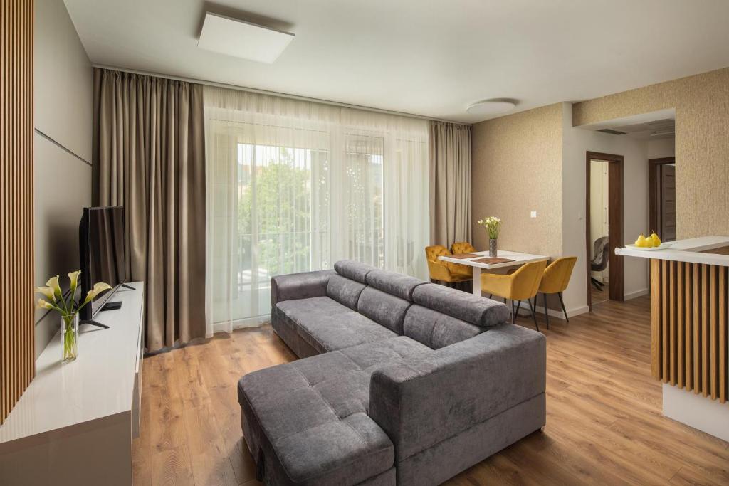 Posedenie v ubytovaní Spa Residence Carbona Onyx Deluxe Apartman