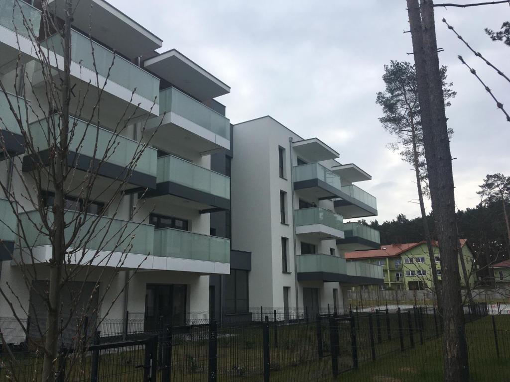 Budynek, w którym mieści się apartament