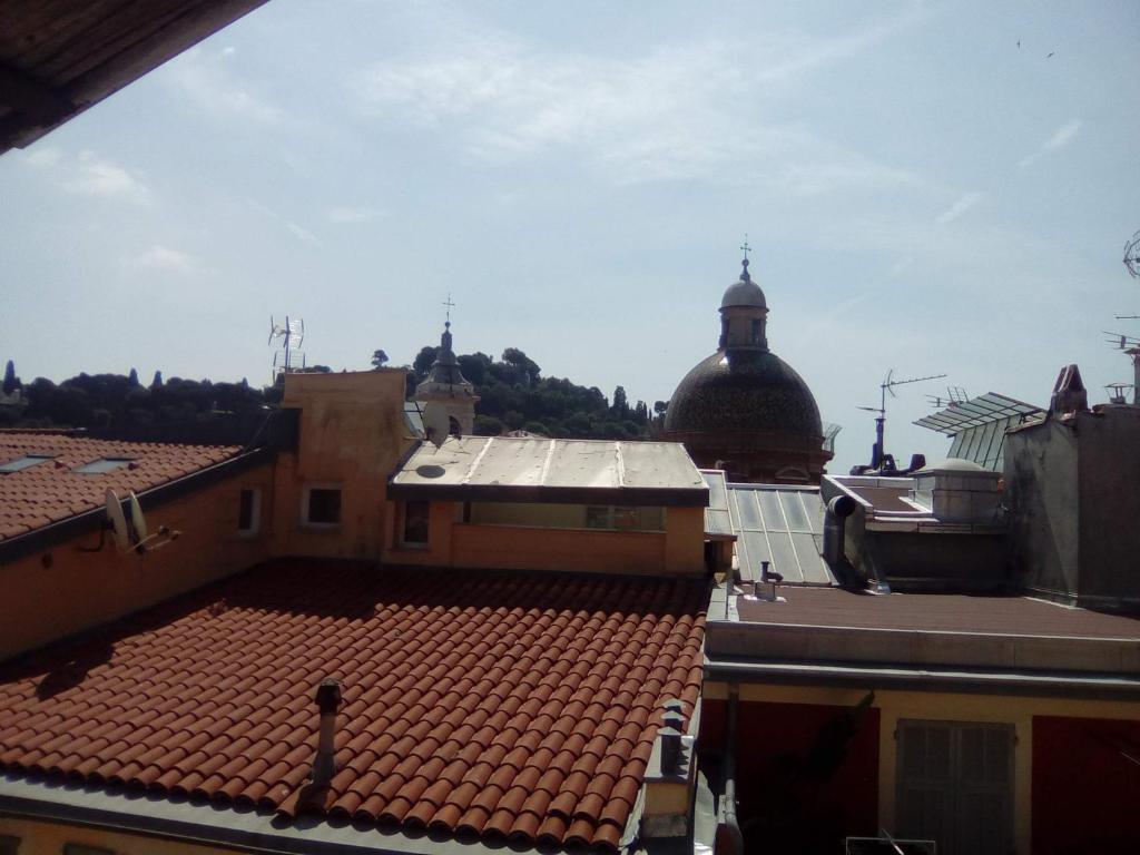 a view from the roof of a building at 3P Masséna Old Nice last stage in Nice