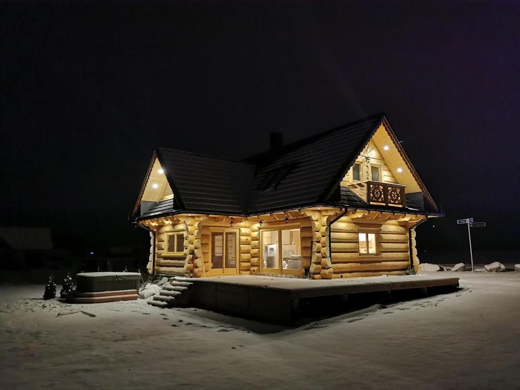 Domki z Jabłonki tokom zime