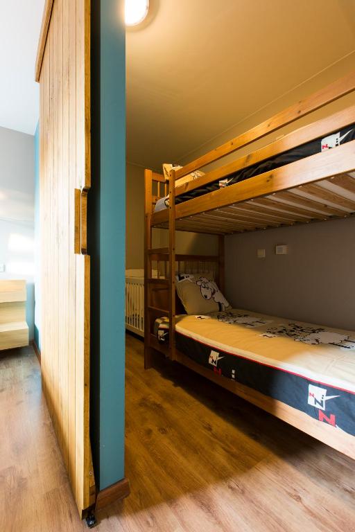 Postel nebo postele na pokoji v ubytování B&B Hoeve de Schapenkop