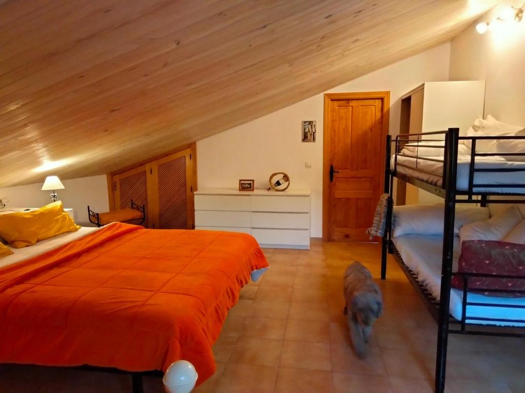Posteľ alebo postele v izbe v ubytovaní Finca Los Jacaros