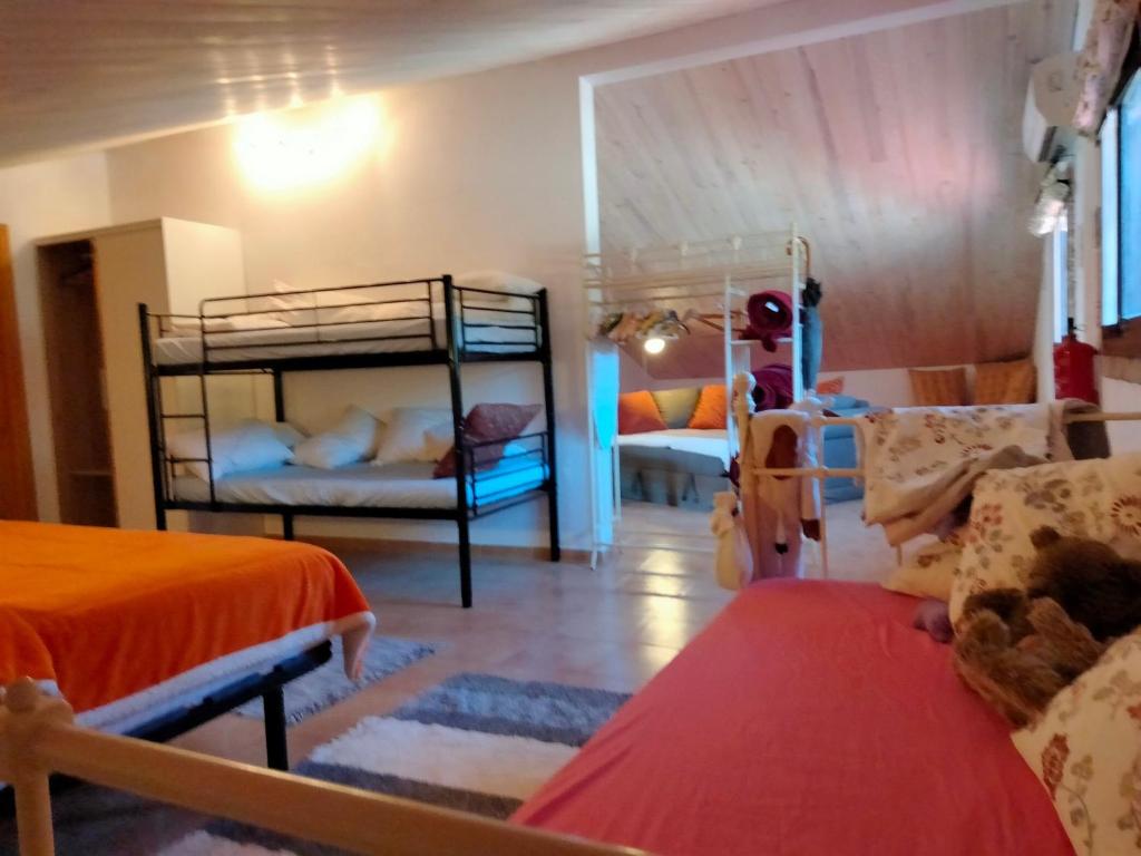 Posteľ alebo postele v izbe v ubytovaní Finca Los Jacaros