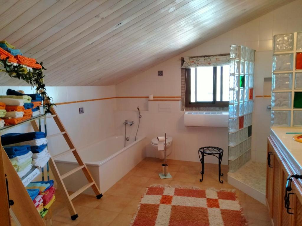 Kúpeľňa v ubytovaní Finca Los Jacaros