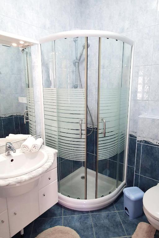Kúpeľňa v ubytovaní Anett Villa