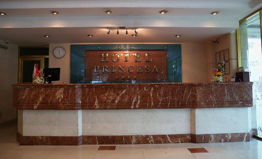 Vstupní hala nebo recepce v ubytování Hotel Princesa