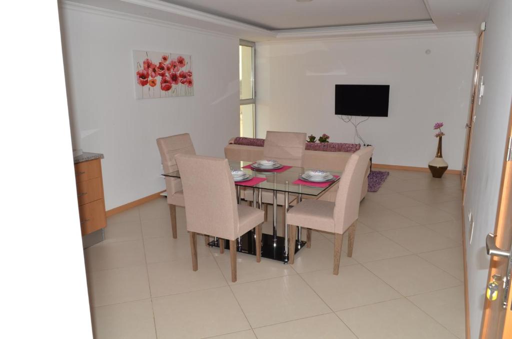 TV a/nebo společenská místnost v ubytování Apartamento Ireny