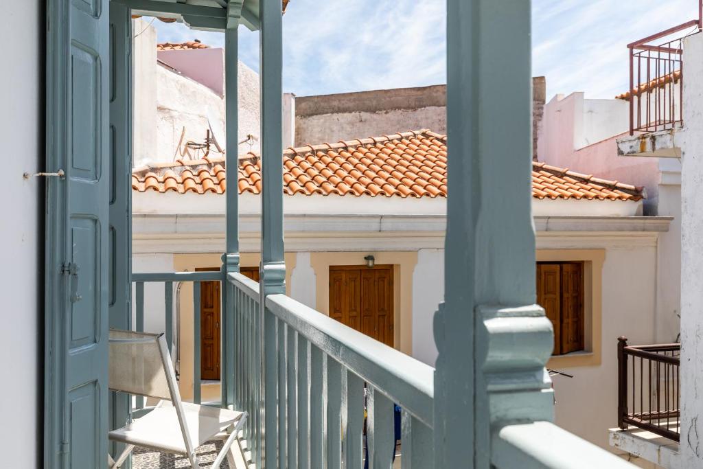 Balkón nebo terasa v ubytování Marialena Rooms