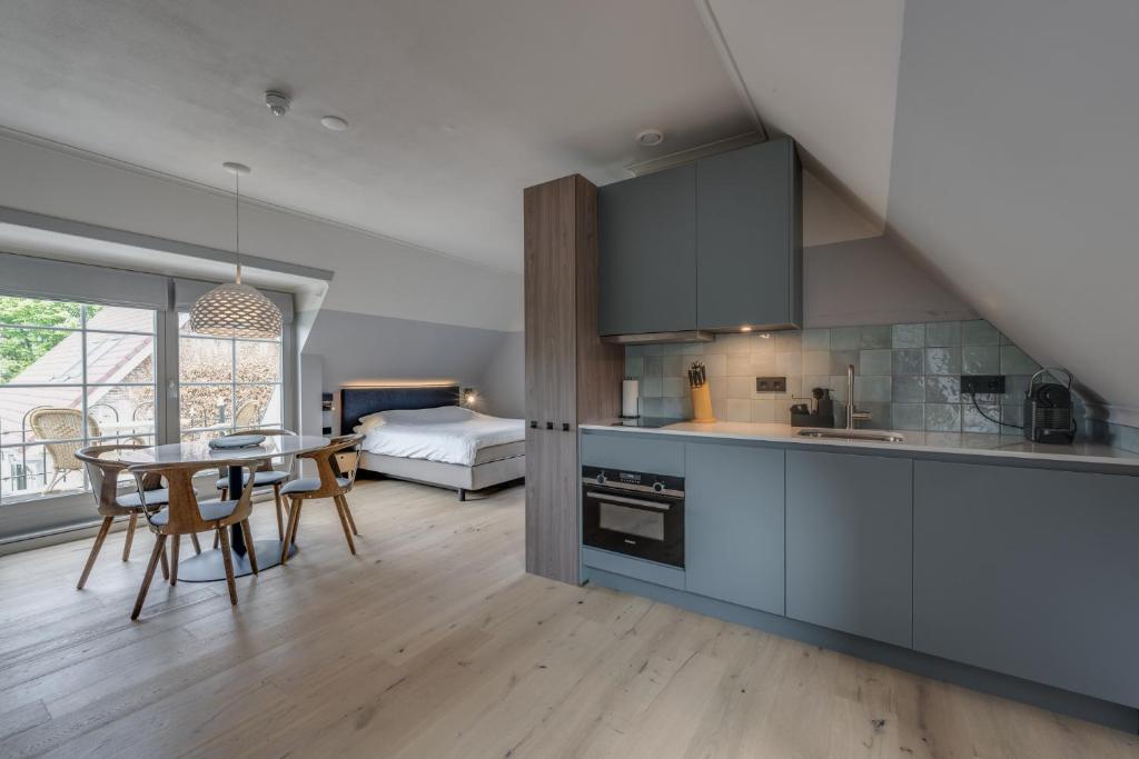 Kuchyň nebo kuchyňský kout v ubytování Villa Magnolia