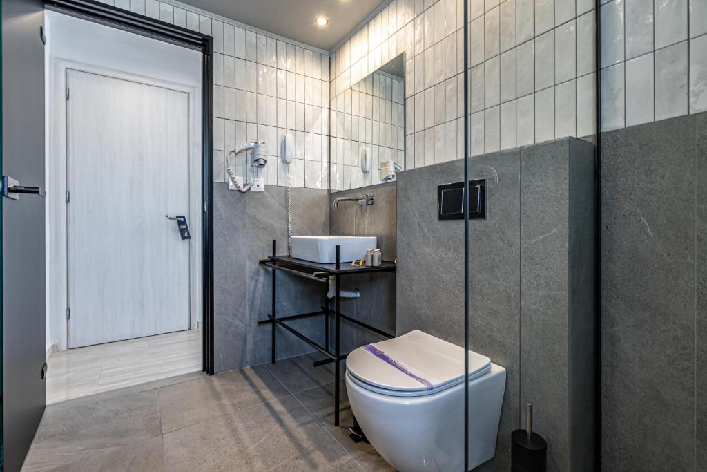 Koupelna v ubytování Santa Maria City Hotel