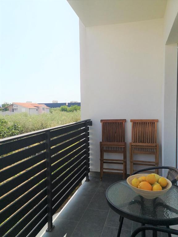 Balkón nebo terasa v ubytování Apartments Tanja